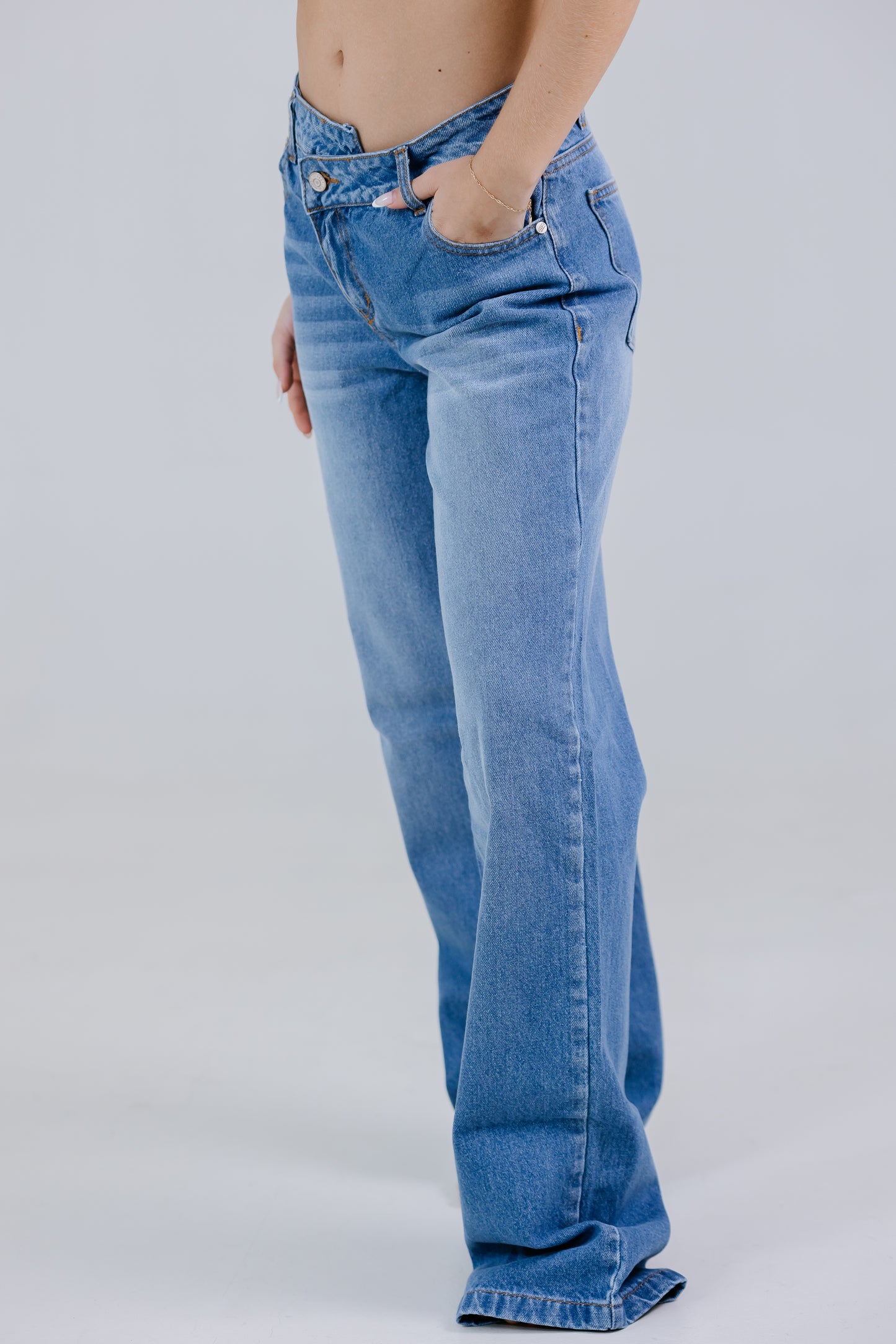 BALLOON JEANS DESIGUAL DARK BLUE