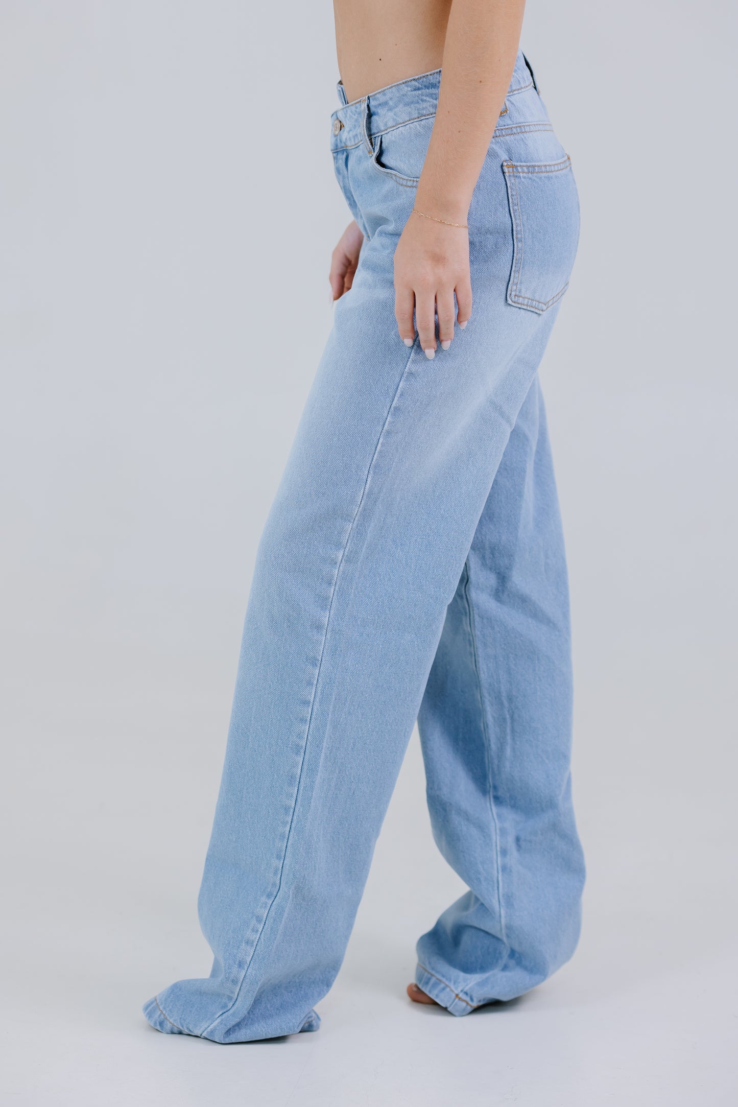 BALLOON JEANS DESIGUAL LIGHT BLUE