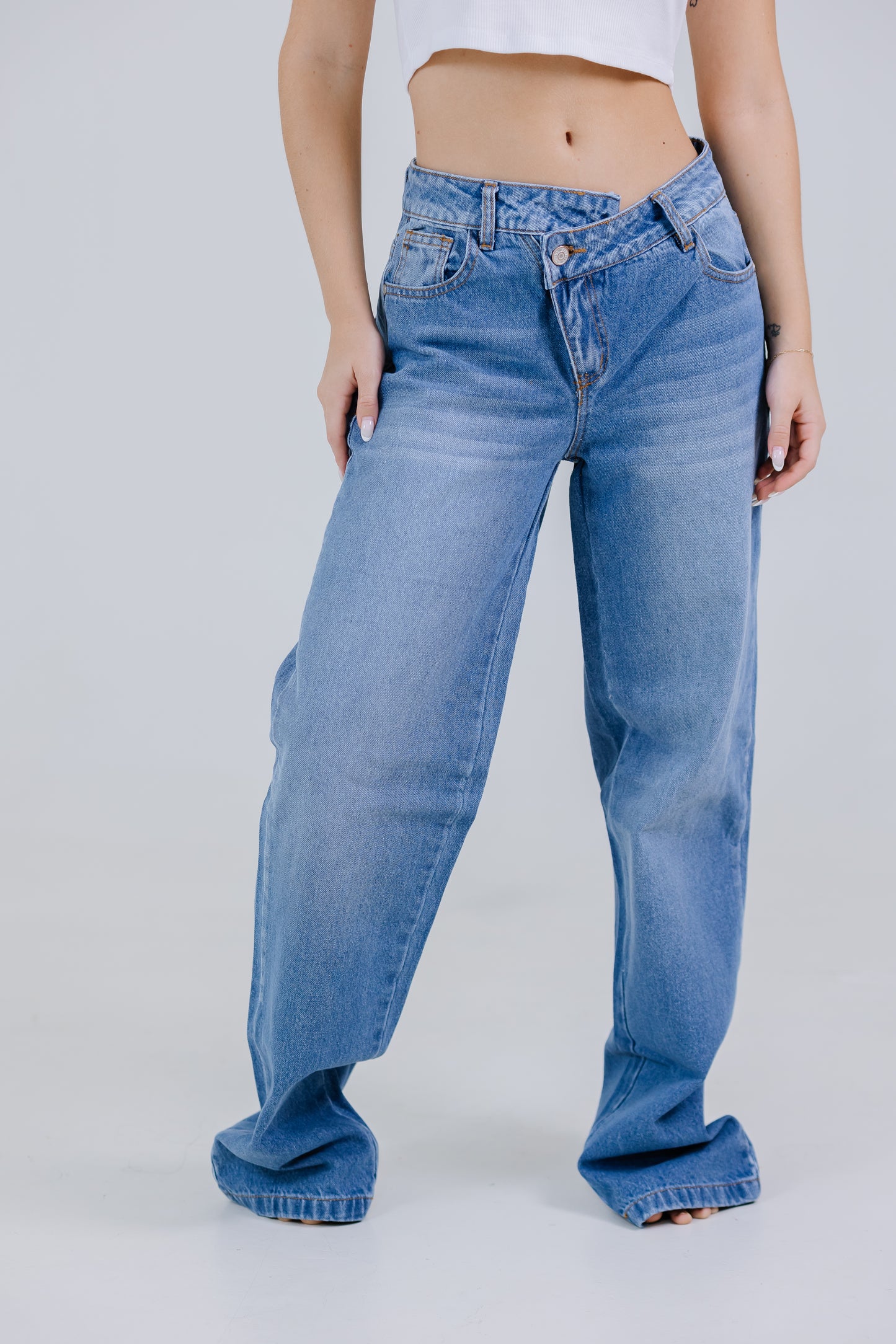 BALLOON JEANS DESIGUAL DARK BLUE