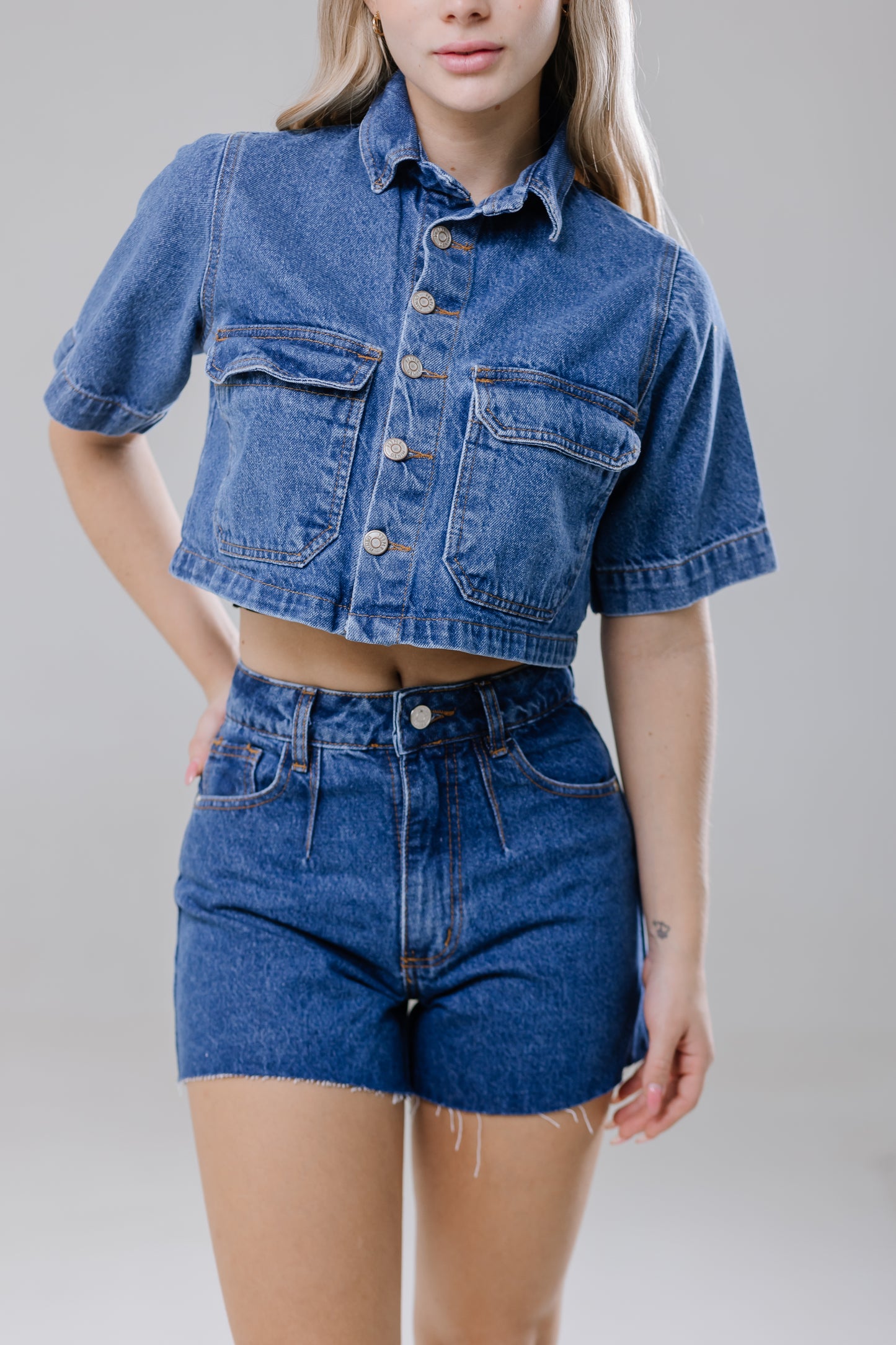 SHORT TEXAS DARK BLUE