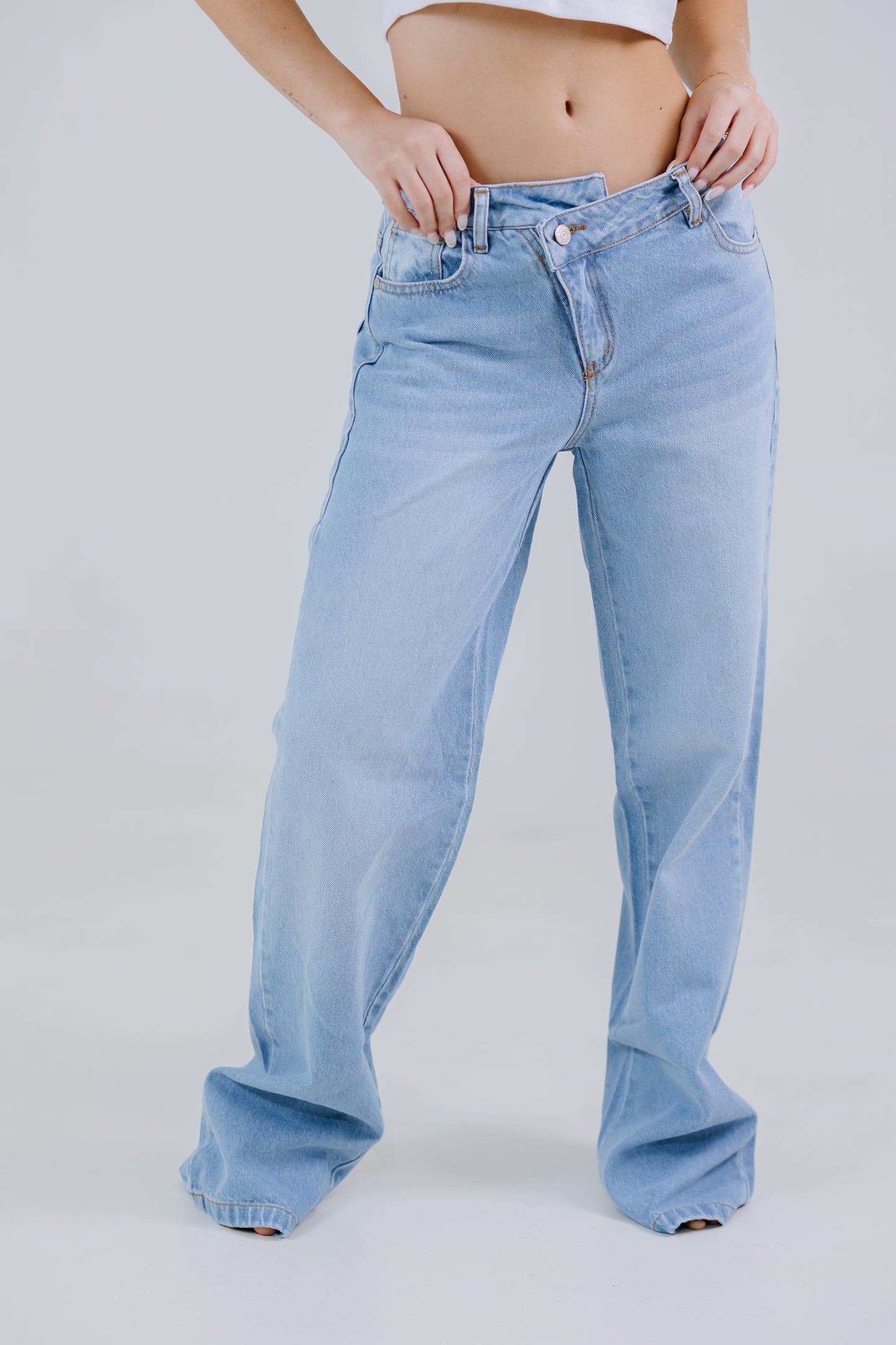 BALLOON JEANS DESIGUAL LIGHT BLUE