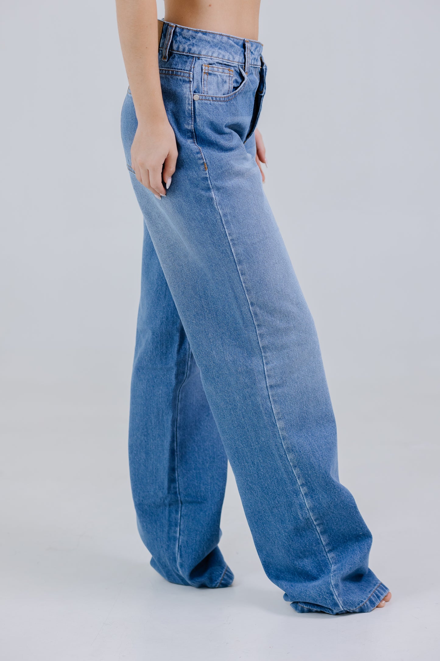 BALLOON JEANS DESIGUAL DARK BLUE