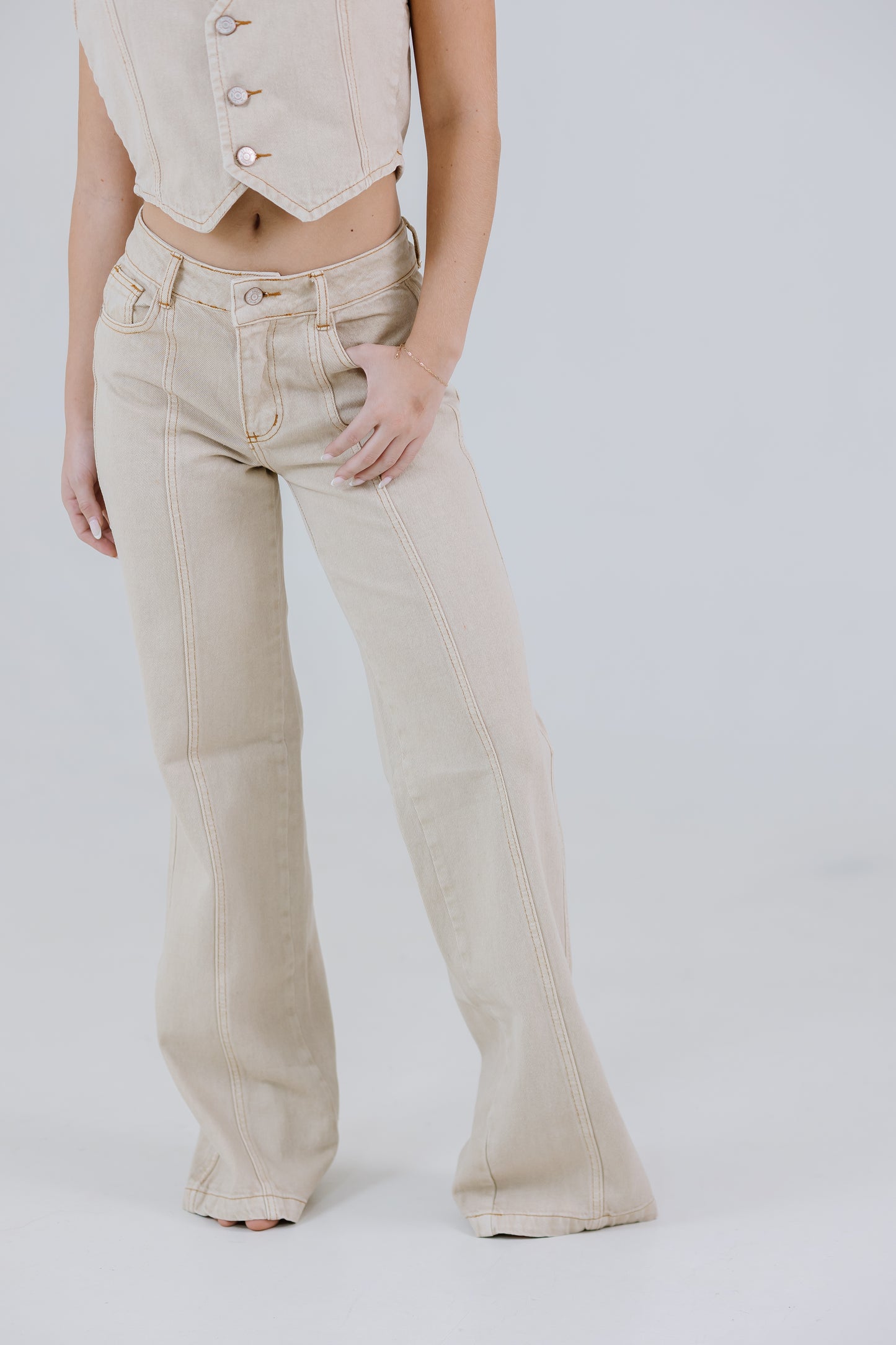 MARTINA JEANS BEIGE