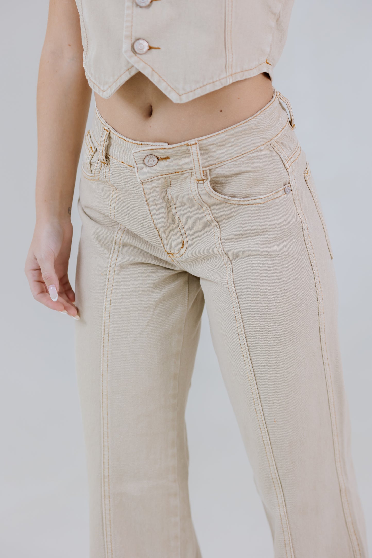 MARTINA JEANS BEIGE