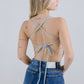 CROP TOP COPA LIGHT BLUE