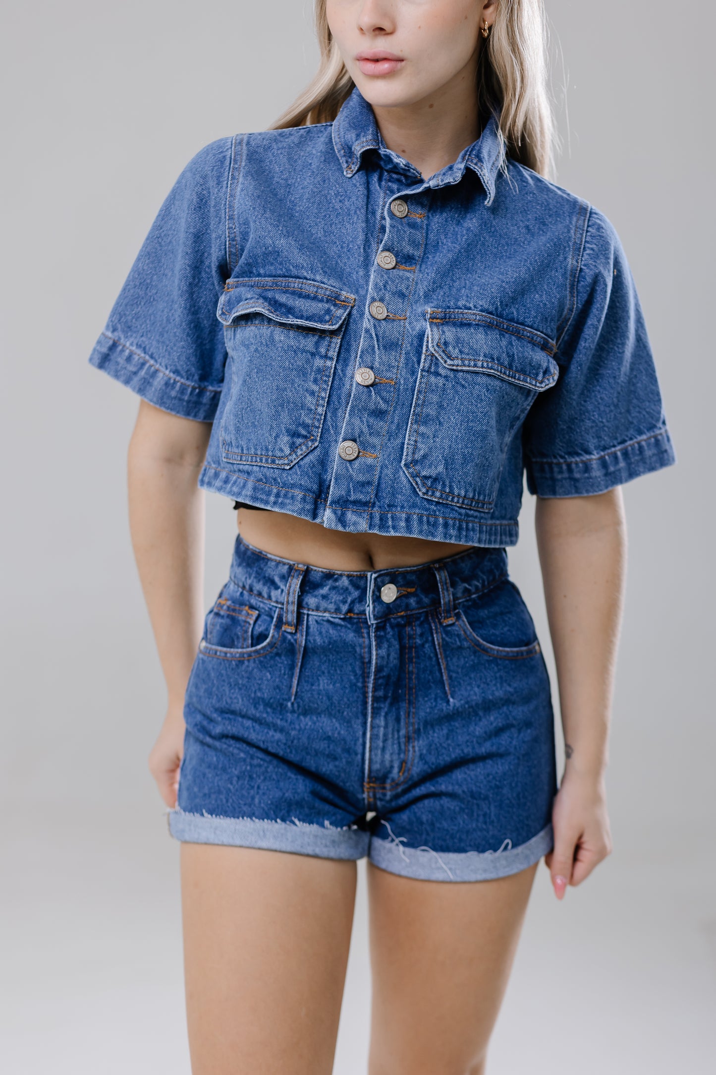 SHORT TEXAS DARK BLUE