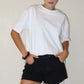 LOW RISE SHORTS BLACK