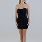 MINI DRESS DENIM DARK BLUE