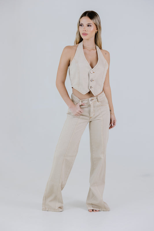 MARTINA JEANS BEIGE