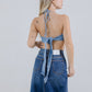 MAXI FALDA DENIM STRECH