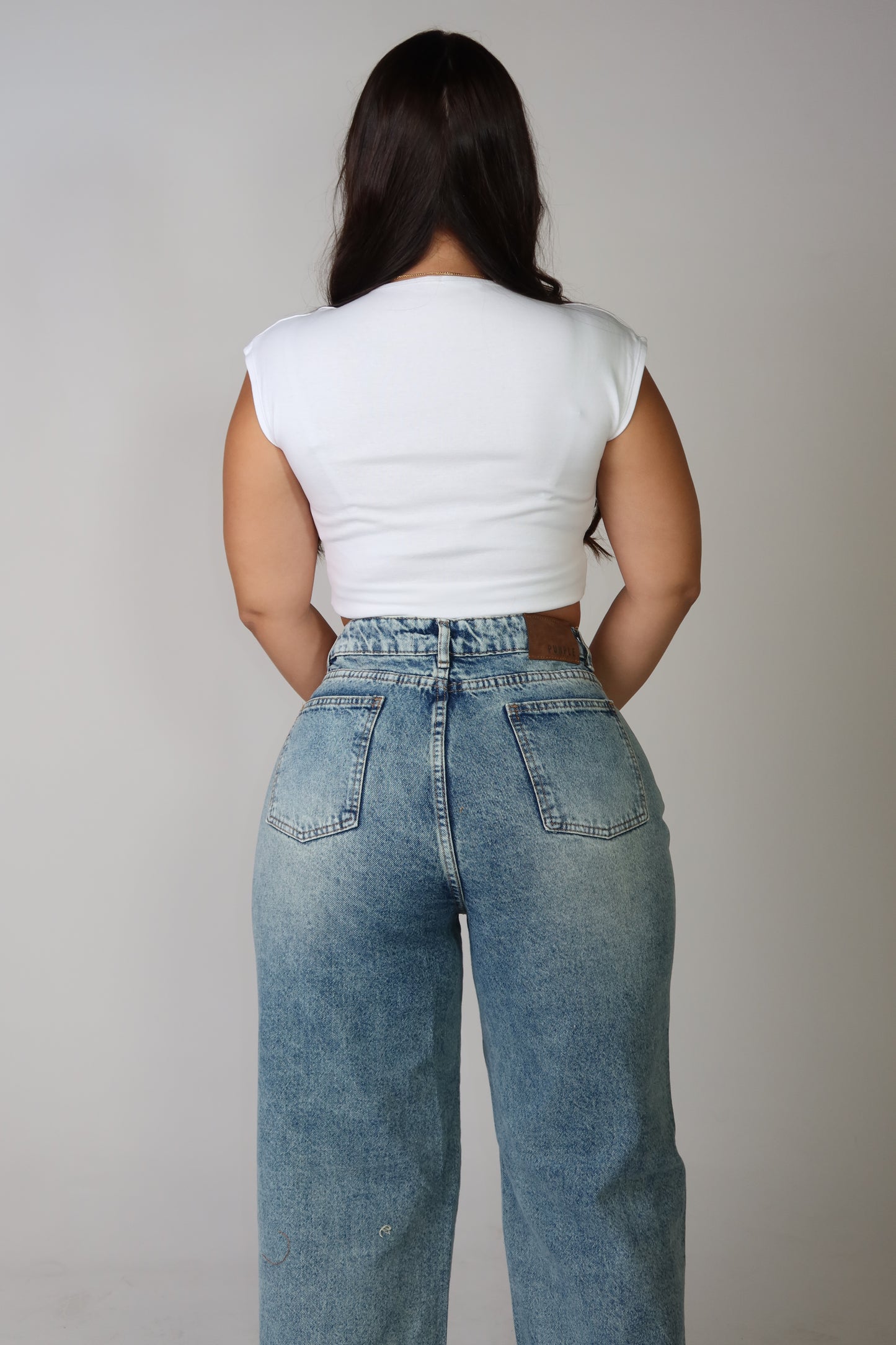 WIDE DESTROYED DIRTY WASH