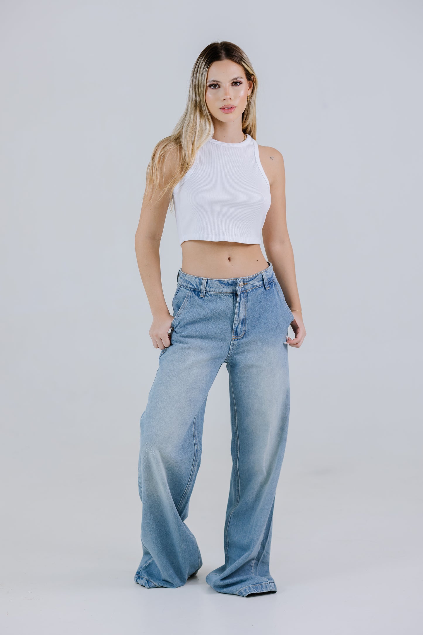 BAGGY JEANS DIRTY DARK