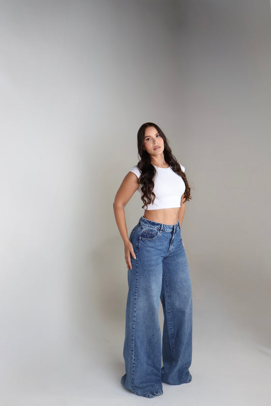 BAGGY TIRO BAJO OSCURO