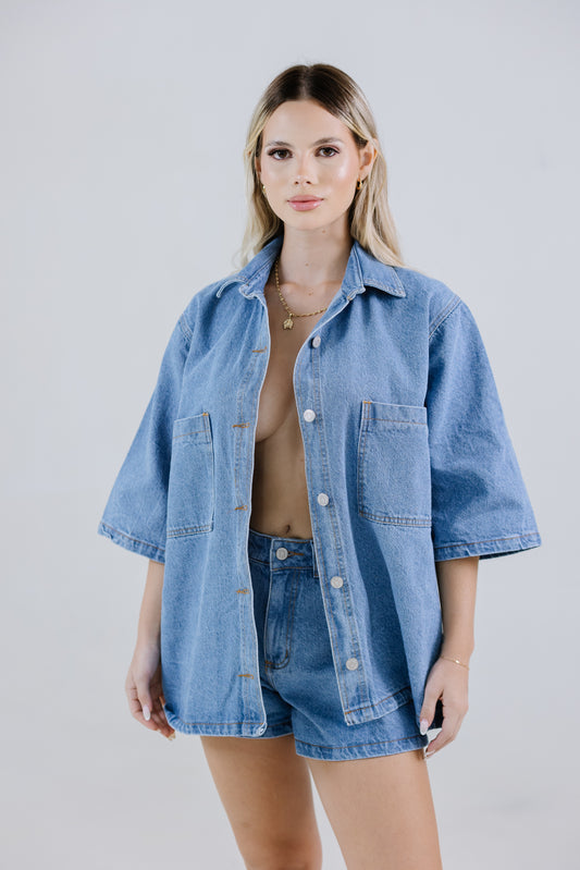 CAMISA CAMPARI BLUE