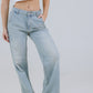 BAGGY JEANS DIRTY LIGHT BLUE