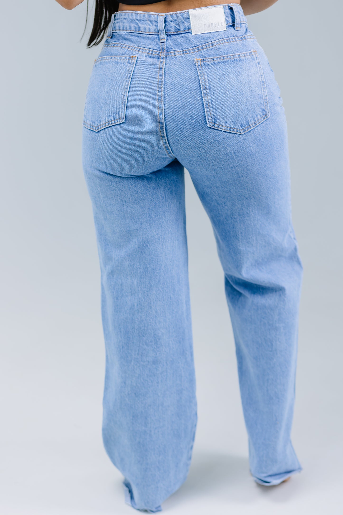 WIDE LISO MÉDIUM BLUE