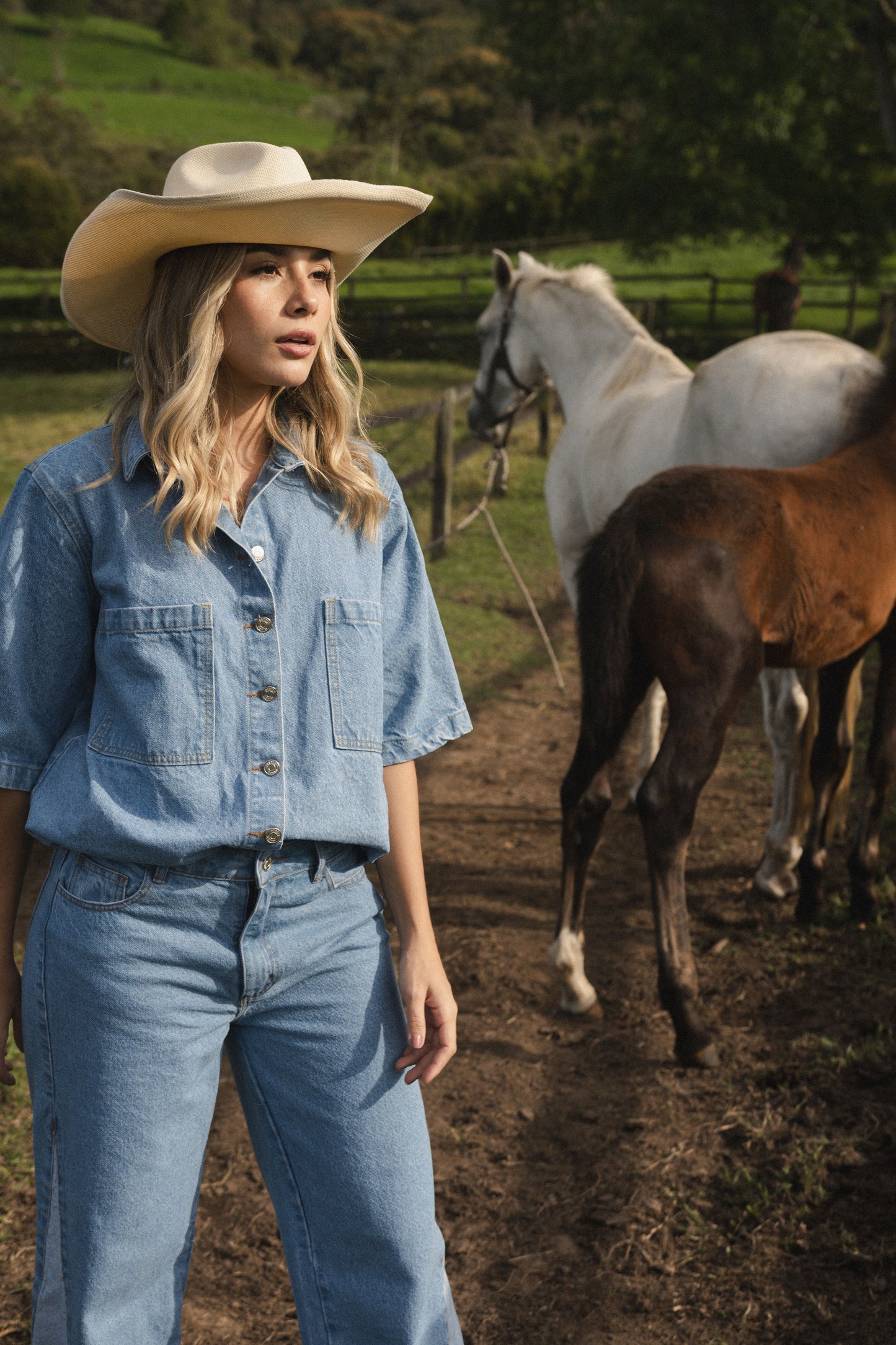 CAMISA CAMPARI DENIM