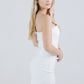 MAXI DRESS DENIM STRETCH BEIGE