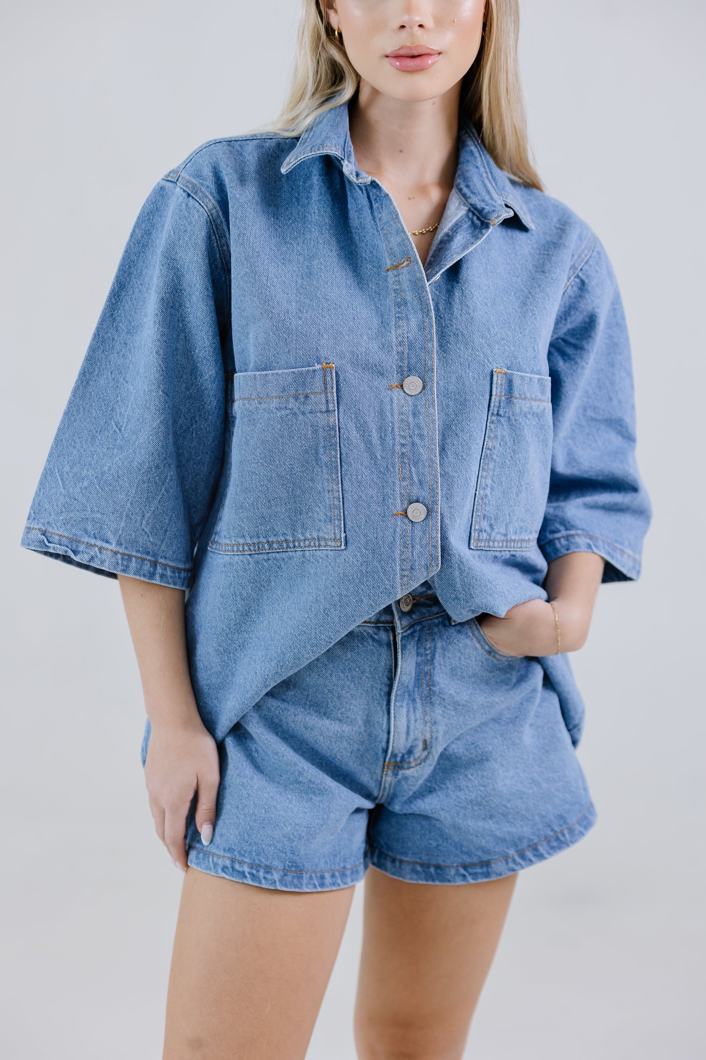 CAMISA CAMPARI BLUE