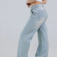 BAGGY JEANS DIRTY LIGHT BLUE