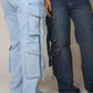 BAGGY CARGO LIGHT BLUE