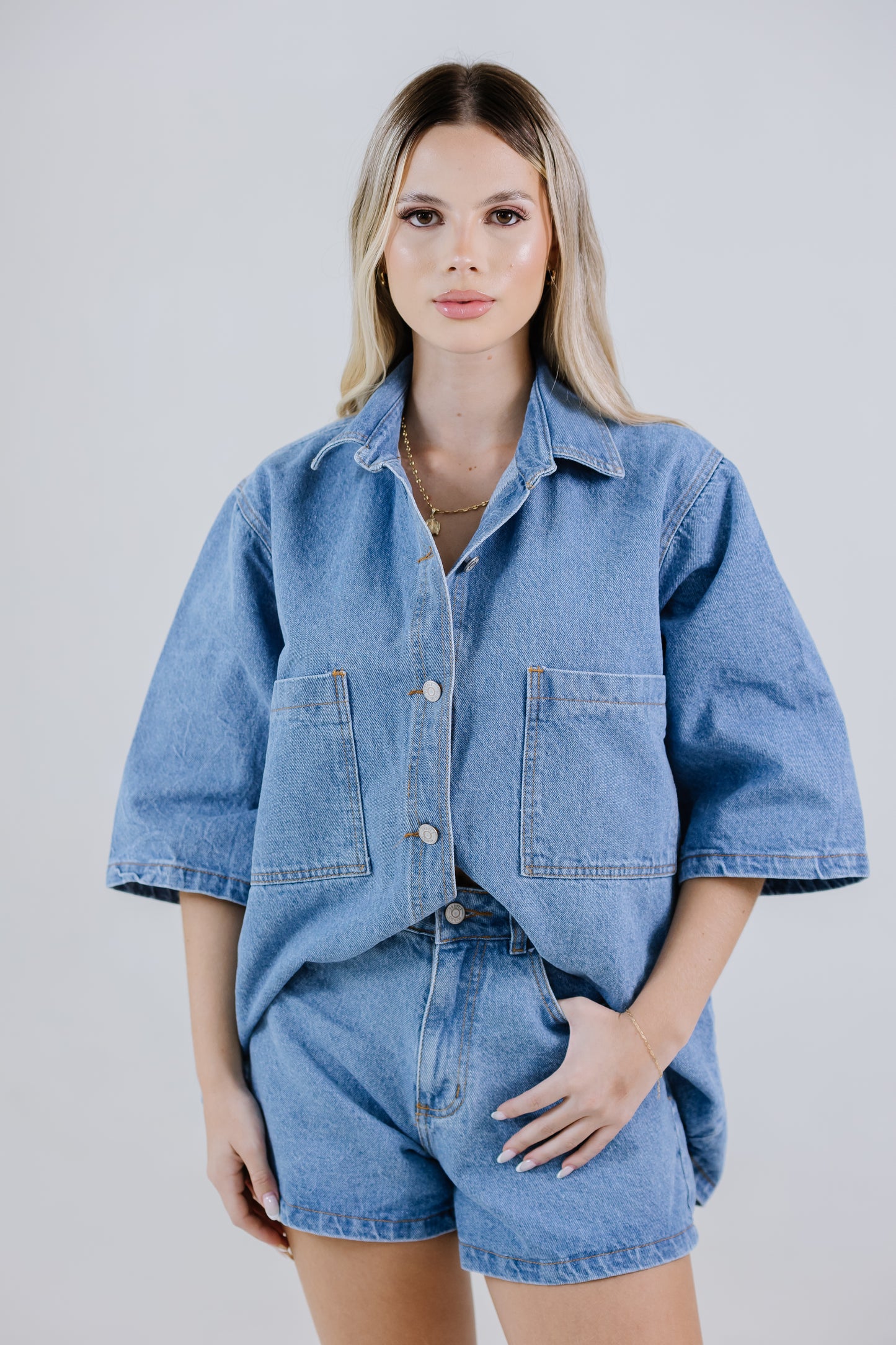 CAMISA CAMPARI BLUE