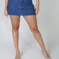 MINI FALDA FLECOS MEDIUM BLUE