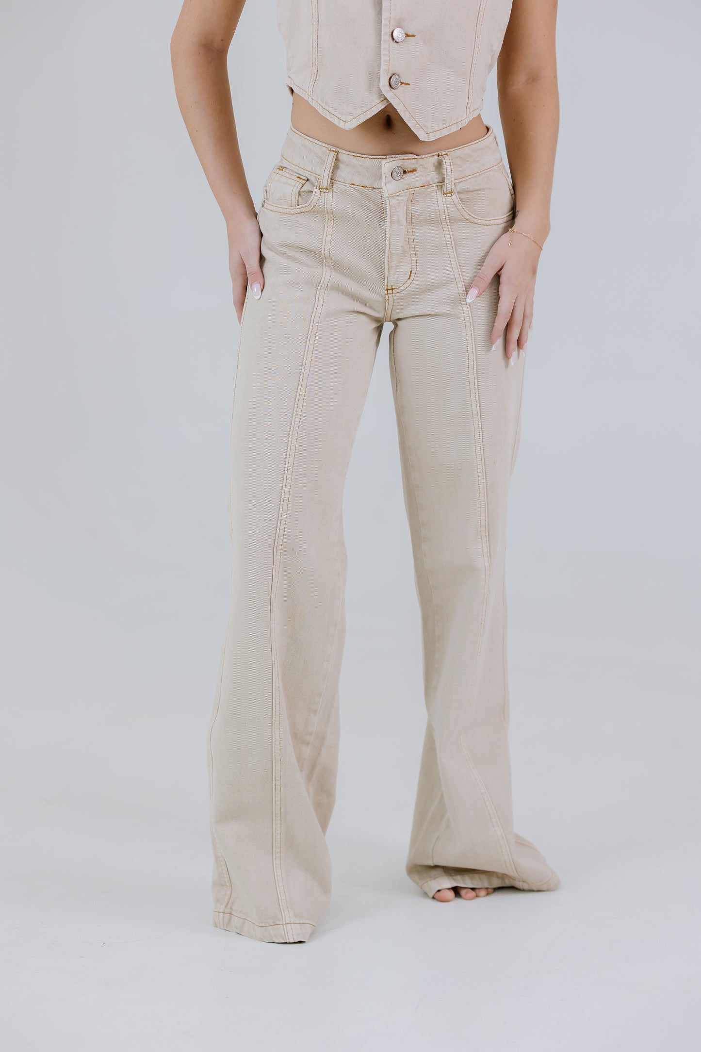 MARTINA JEANS BEIGE
